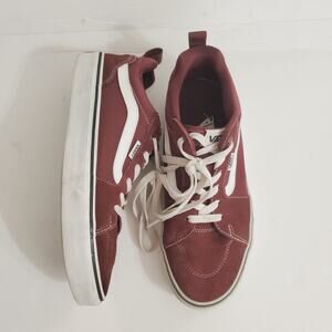 VANS 721454 Oldskool Suede Skate Shoes Maroon 9.5